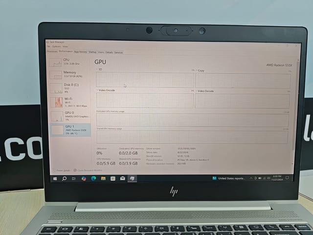 HP EliteBook 840 G6 | Core i7 8th Gen 8GB RAM 256GB SSD | 14.1-inch Display_img_1